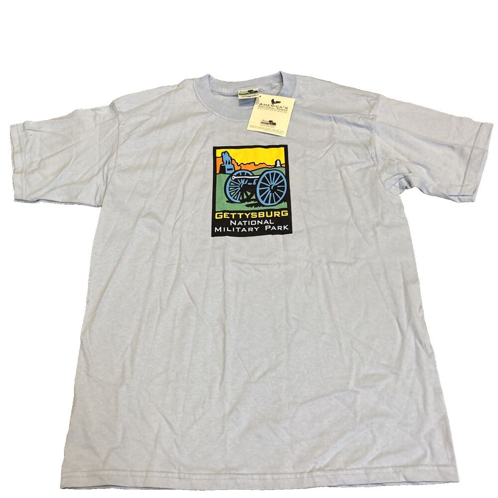 Gettysburg - National Military Park - Blue 2002 Shirt - NWT - L